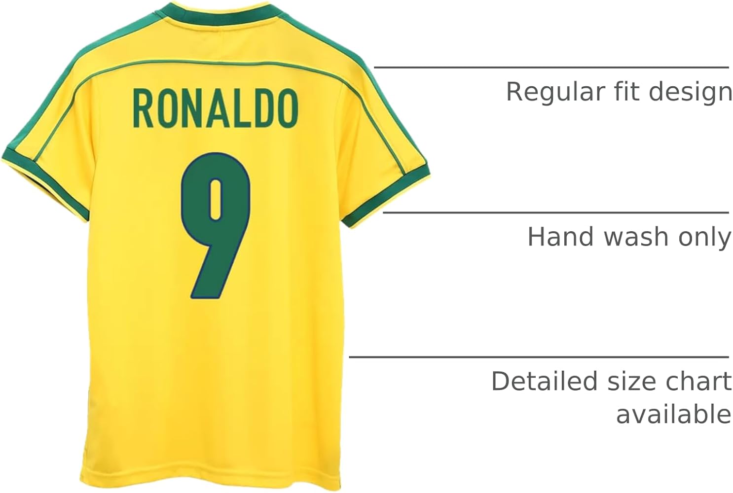 ブラジル代表 Ronaldo 9 シャツ Mサイズ ブラジル代表 Ronaldo 9 シャツ Mサイズ ブラジル代表 Ronaldo 9